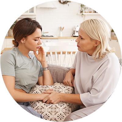 Círculo de emociones para mamás